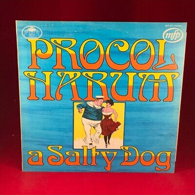 PROCOL HARUM A Salty Dog 1975 UK vinyl LP Shine On Brightly Conquistador