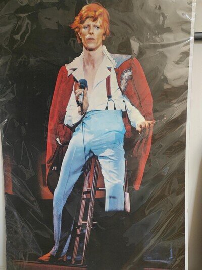 DAVID BOWIE 1974 PACE SCOTLAND POSTER ORIGINAL 1974 VERY GOOD CONDITION