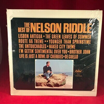 The Best Of Nelson Riddle 1962 USA vinyl LP Naked City Theme Route 66 record