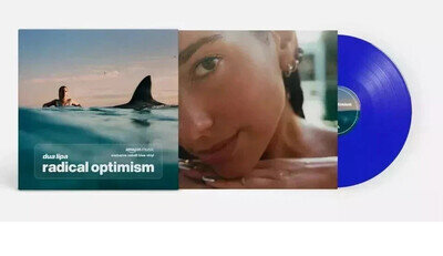 Dua Lipa - Radical Optimism. Transparent Blue Vinyl 12" LP Album NEW & SEALED