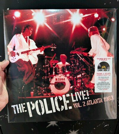 The Police Live! Volume 2 - Atlanta 1983 Translucent Red Vinyl RSD 2021 Sealed!