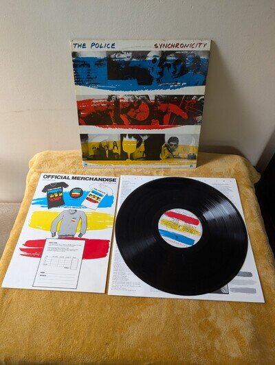 The Police - Synchronicity - 1983 AMLX 63735 - Vinyl LP
