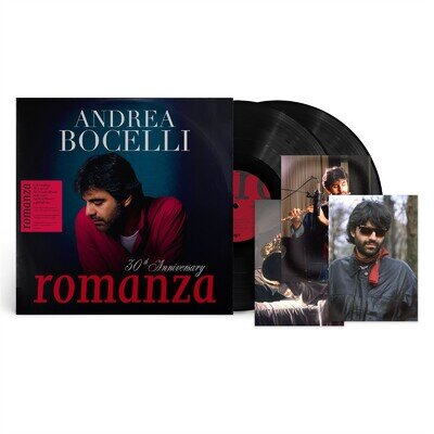 Andrea Bocelli: Romanza 30th Anniversary Edition 2LP Vinyl 12" Album - Pre-sale