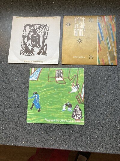 Siouxsie And The Banshees Small 7 Inch Vinyl Bundle