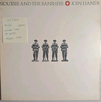 Siouxsie And The Banshees Join Hands Vinyl Record VG/VG+ POLD 5024 1979