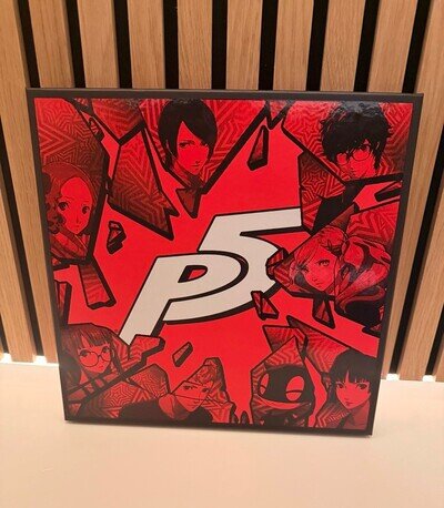 Persona 5 Essential Edition Soundtrack Vinyl Record Box Set, 4xLP, Iam8bit