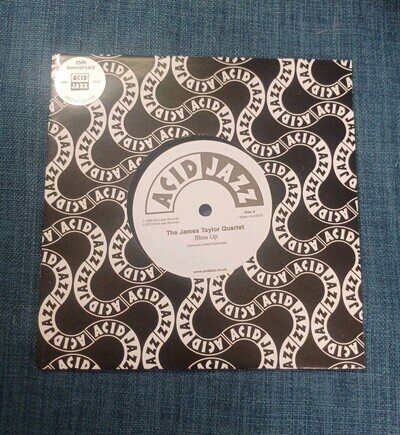 rare JTQ james taylor quartet DEBUT single 45 BLOW UP new old stock ACID JAZZ