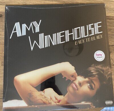 Amy Winehouse Back To Black 12" Vinyl LP Import Island Records 2006 PA