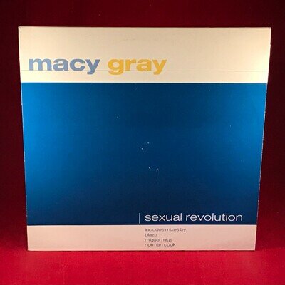 MACY GRAY Sexual Revolution 2001 UK 3-track 12" vinyl single record