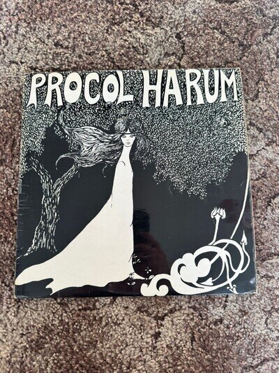 Procol Harum, Self-Titled Album Vinyl 1967 Regal Zonophone LRZ 1001, First Press