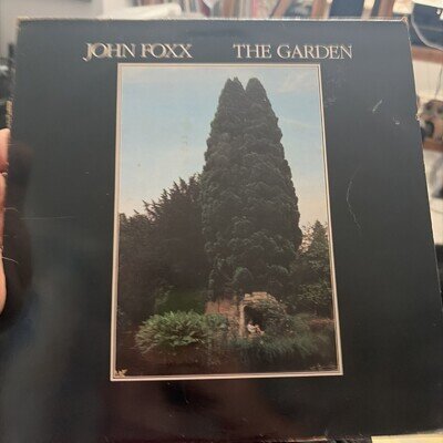 JOHN FOXX the garden VINYL LP RECORD virgin v2194 uk 1981 + booklet