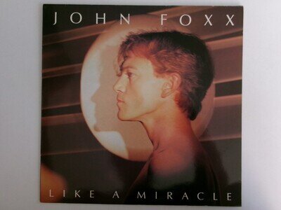 JOHN FOXX LIKE A MIRACLE VIRGIN VS 645-12 ULTRAVOX NEW WAVE 80'S POP