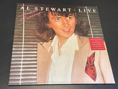 Al Stewart Live - Indian Summer - Double Vinyl Record LP Album - 1981 RCALP 9001
