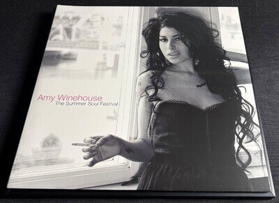 AMY WINEHOUSE THE SUMMER SOUL FESTIVAL 2LP 2026 PARACHUTE LIVE SEALED MINT!