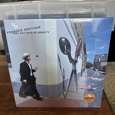 YOUNGER BROTHER – The Last Days Of Gravity (Translucent Red) Vinyl 2024 SEALED!