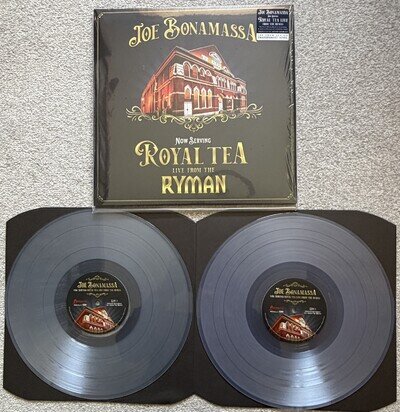 Joe Bonamassa Royal Tea Live From The Ryman Limited Edition CLEAR Vinyl LP