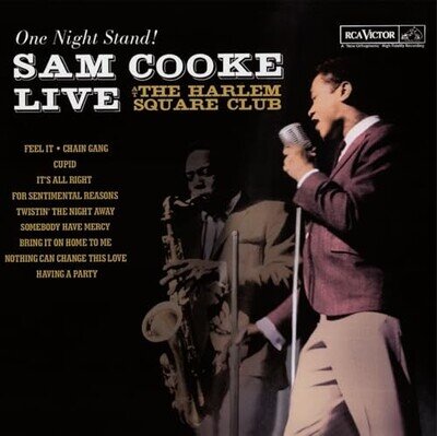 SAM COOKE - LIVE AT THE HARLEM SQUARE - Vinyl Record lp - K4z