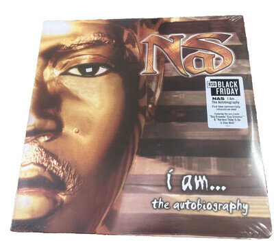 Nas : I Am...The Autobiography RSD Black Friday 2023 VINYL 12" Album New Sealed