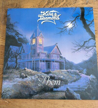 King Diamond 'Them' 1988 Original Vinyl with Ltd Collectors Booklet, RR 9550 1