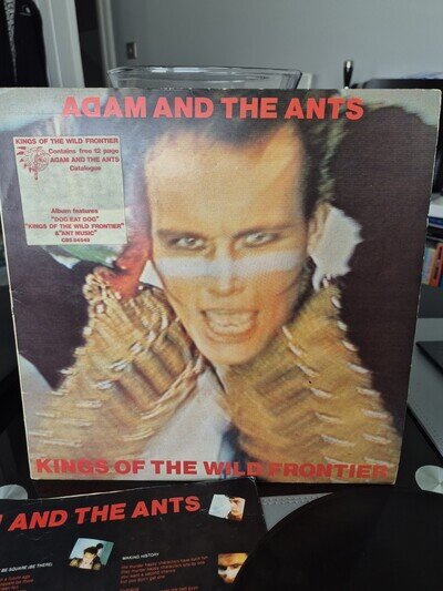 Adam And The Ants - Kings Of The Wild Frontier Vinyl Album,UK 1980,New Wave