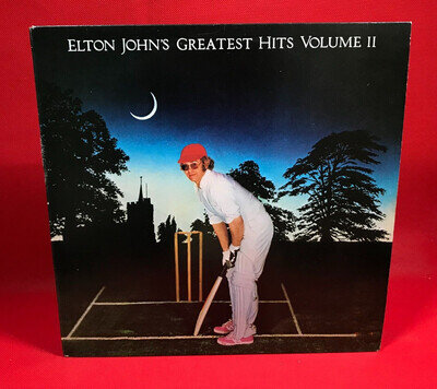 ELTON JOHN Greatest Hits Volume II 1977 UK VINYL LP INNER + BOOKLET Kiki Dee 2
