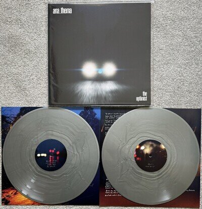 Anathema The Optimist Limited Edition SILVER SWIRL Double Vinyl LP