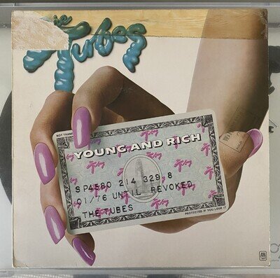 The Tubes Young and Rich Vinyl LP UK 1976 A&M