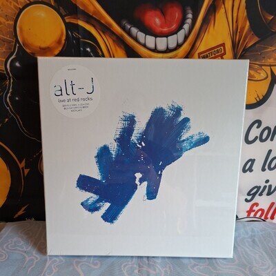 Alt-J - Live at Red Rocks. Blue Vinyl 2x12", CD, DVD, Blu-Ray Box Set SEALED