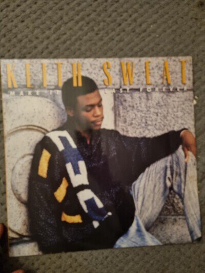 Keith Sweat - Make It Last Forever - 12” LP 1987 Vinyl Album Elektra 60763-1