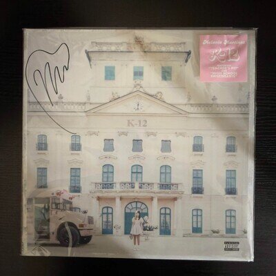 MELANIE MARTINEZ K-12 SIGNED COVER Vinyl LP Pink Colored Autographed IN HAND