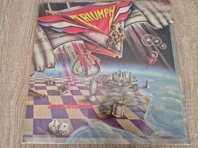 TRIUMPH " JUST A GAME " 12" VINYL RECORD