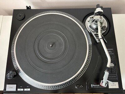Vintage Sherwood PM9800 Belt Drive DJ Hi-Fi Turntable Record Player Unit.