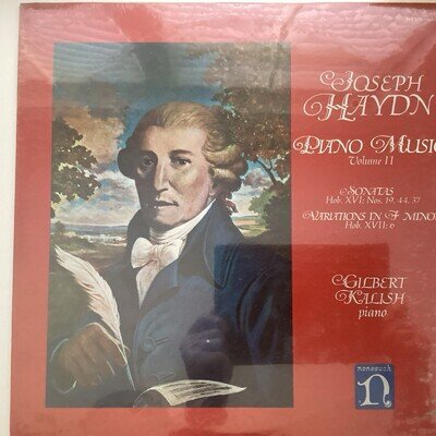 JOSEPH HAYDN PIANO MUSIC VOLUME 2 GILBERT KALISH PIANO -STILL SEALED VINYL LP