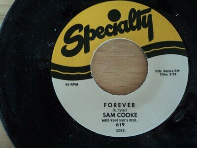 SAM COOKE - FOREVER - 7" SINGLE - US pressing