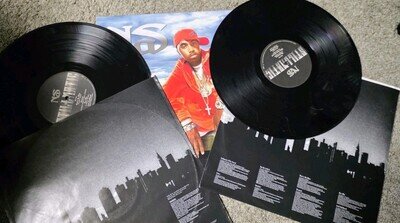 Rare, PROMO ONLY,EXCELLENT COND. DBL VINYL album by NAS 2001 In Plastic Sleeve