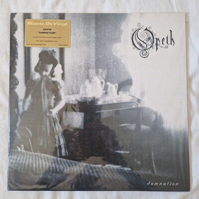 Opeth – Damnation LP – Crystal Clear Vinyl - Numbered 0021 of 1000