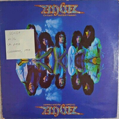 Angel On Earth As It Is In Heaven Vinyl Record VG+/G+ CAL 2002