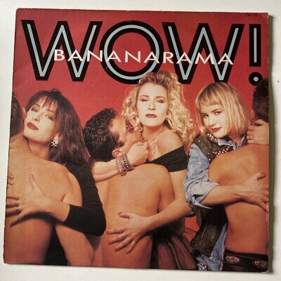 BANANARAMA~WOW~ORIGINAL 1987 VINYL LP~LONDON RAMA4~EX/EX