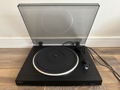 SONY PS‑LX150 Automatic Turntable Stereo Record Player 33 45 RPM (Fully Working)