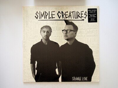 SIMPLE CREATURES Strange Love EP WHITE Vinyl 2019 NEW* Blink 182/All Time Low lp
