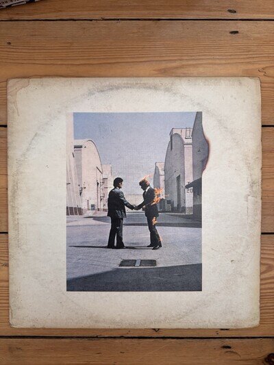 Pink Floyd, Wish You Were Here - 1st Press 1975 12” Vinyl LP Album SHVL 814