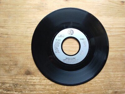 Boyzone Coming Home Now / Close To You VG+ 7" Jukebox Vinyl Record ZONE5 (2)
