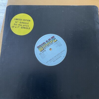 Nile Rodgers Land of the Good Groove b/w my love song Excellent Condition 12"