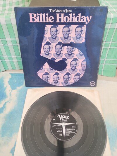Billie Holiday - The Voice Of Jazz Volume Five UK Vinyl LP SUPERB CONDITION#