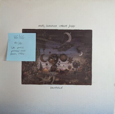 Andy Summers & Robert Fripp Bewitched Vinyl Record VG/VG AMLX 68569 1984