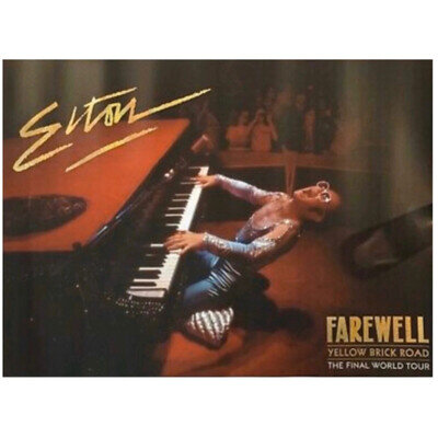 Elton John "Farewell Yellow Brick Road" VIP Lithograph 18x24 Poster