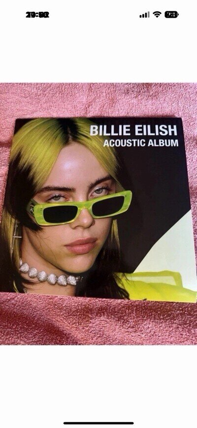Billie Eilish Acoustic Coloured Vinyl Album