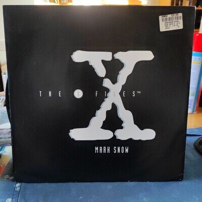 Mark Snow The X Files 12" Vinyl Single UK Press W03411 Ex/VG++