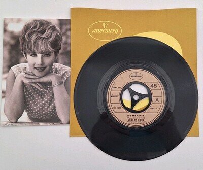 Lesley Gore "It's My Party"1963 Mercury Records UK 7"Single Reissue 45rpm