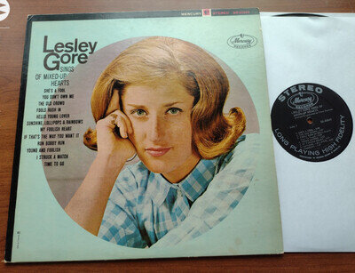 CANADA!!! LESLEY GORE Sings Of Mixed-Up Hearts 1963 MERCURY STEREO SR-60849 LP